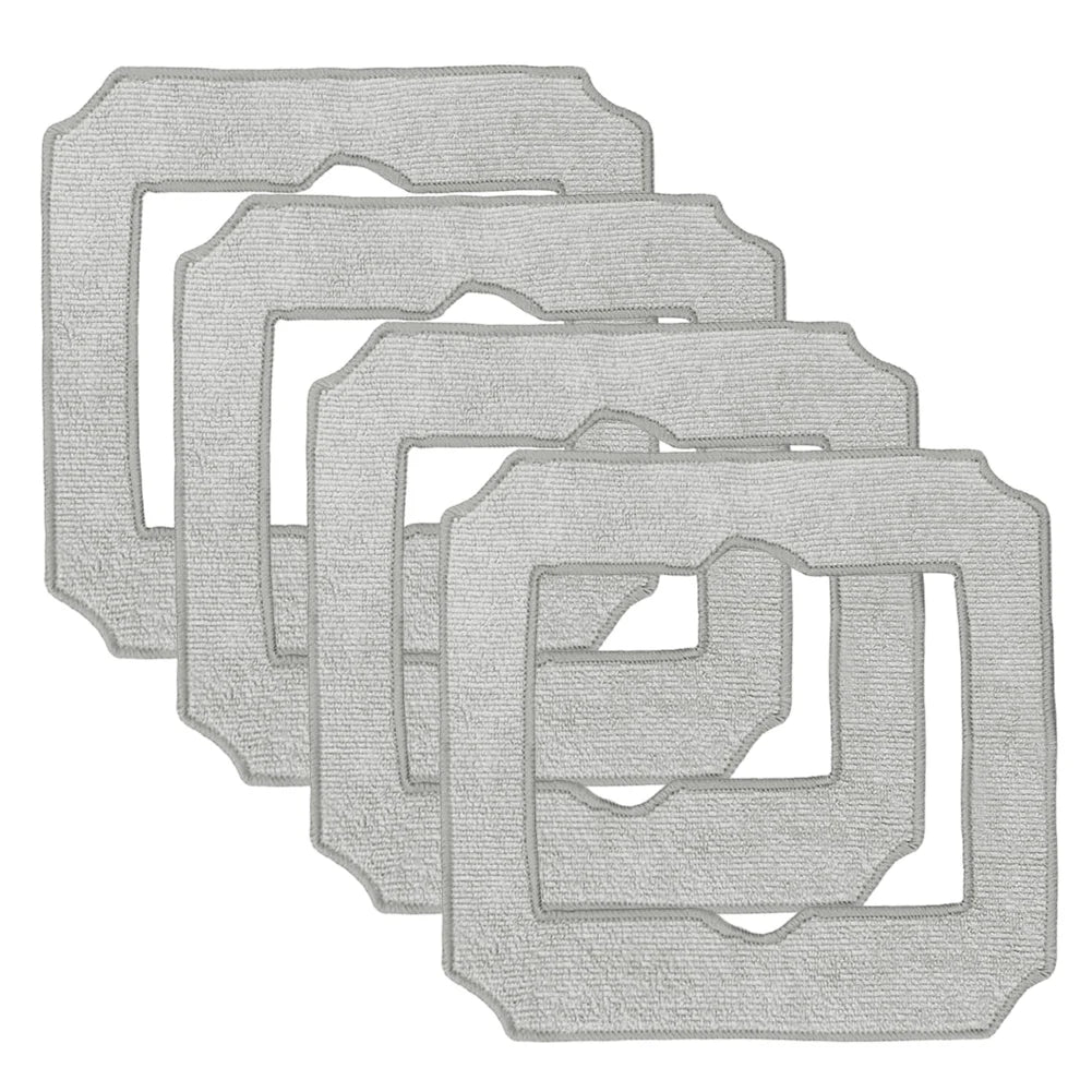 4 Mopping Pads ECOVACS WINBOT MINI Automated Window Cleaner Parts Mop