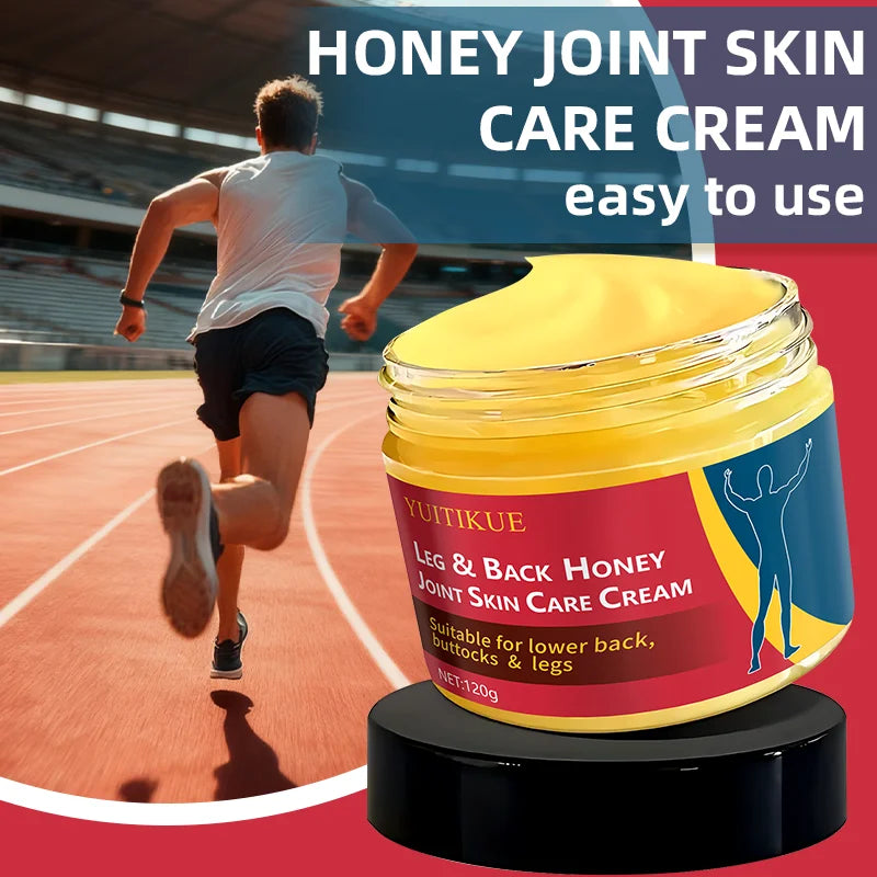Honey Joint Care Cream for Lower Back Hips And Legs - Firming Lifting Deep Moisturization Joint Protection Peaceful Pleasures Health and Wellness