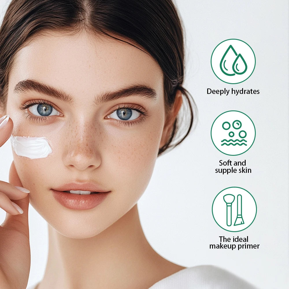 Lakerain Moisturizing Priming Foundation Long-lasting Lock Moisturize Pre Makeup Lotion Make-up Multi-function Cream Isolation Peaceful Pleasures Health and Wellness