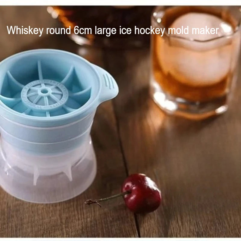 6cm Silicone Sphere Ice Ball Mold – Whiskey Ice Maker, 20 Balls Silicone Ice Ball Mold Peaceful Pleasures Health and Wellness