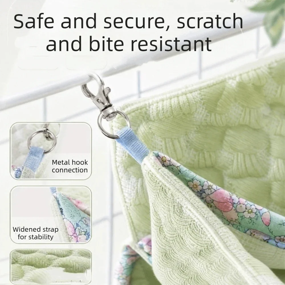 Breathable Double-Layer Hamster Hammock | Hanging Sleeping Nest