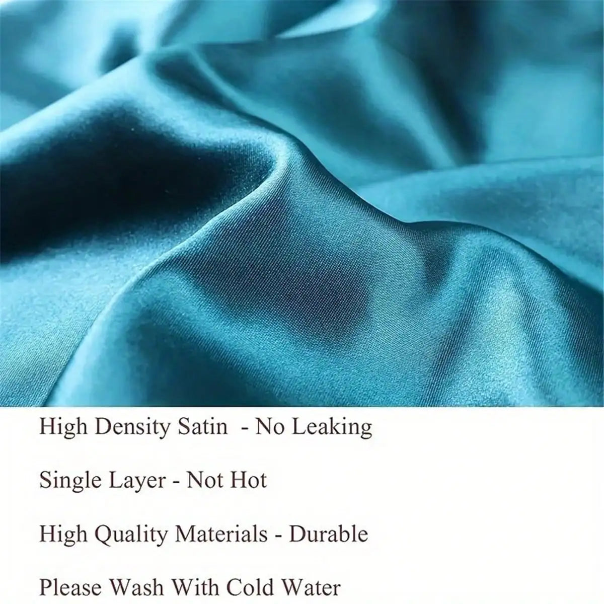 Women's Satin Sleep Cap – Oversized Bonnet with Wide Elastic Band