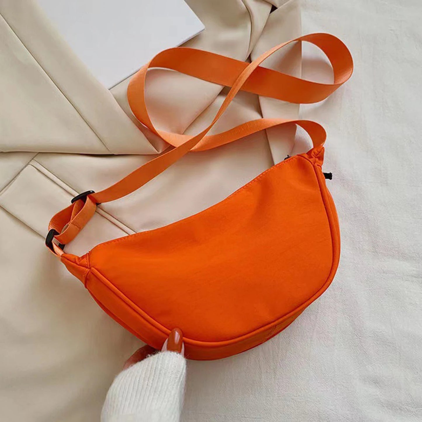 Women's Large Capacity Nylon Crossbody Bag | Travel & Everyday