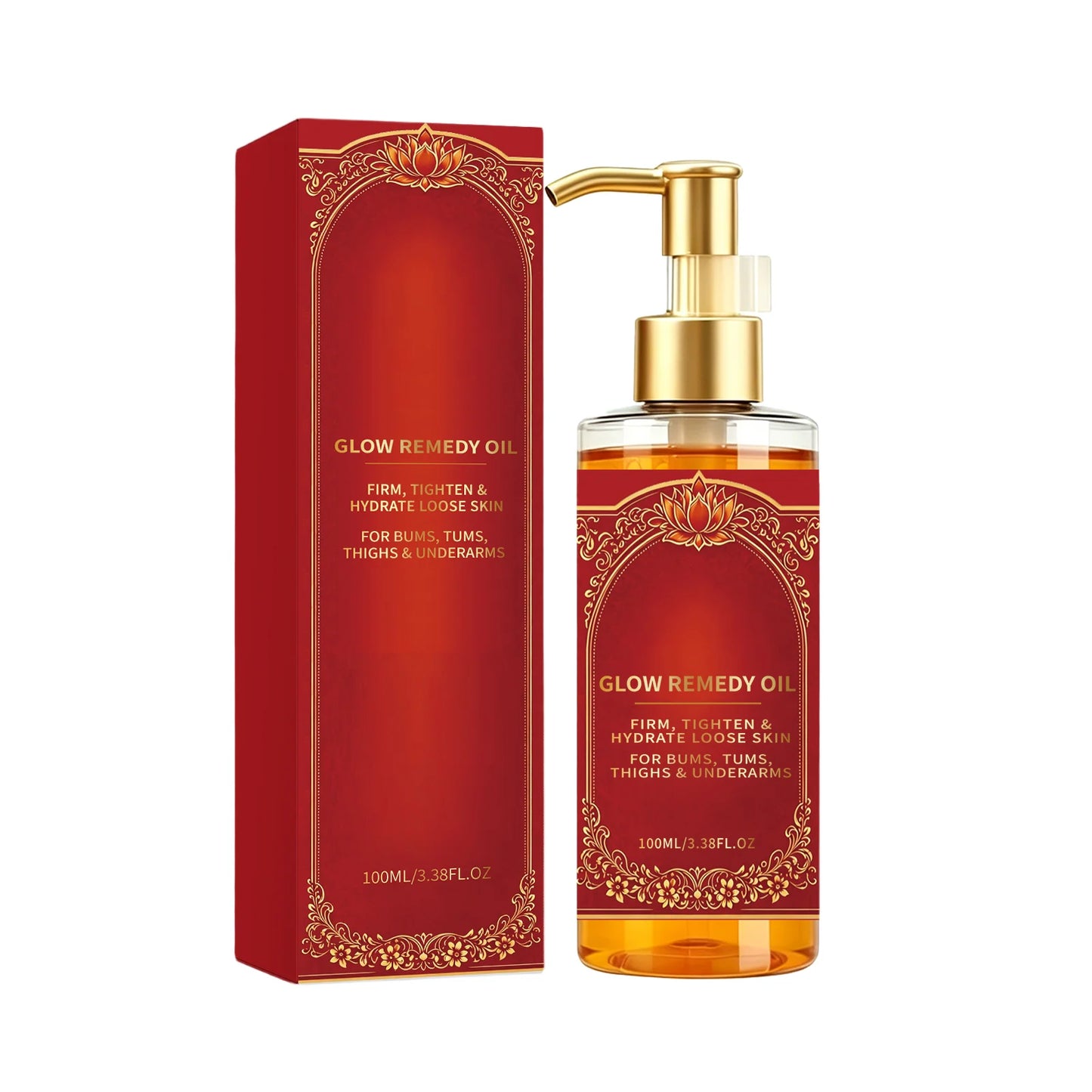 Glow Remedy Rosehip Body Oil – Firming & Moisturizing 100ml