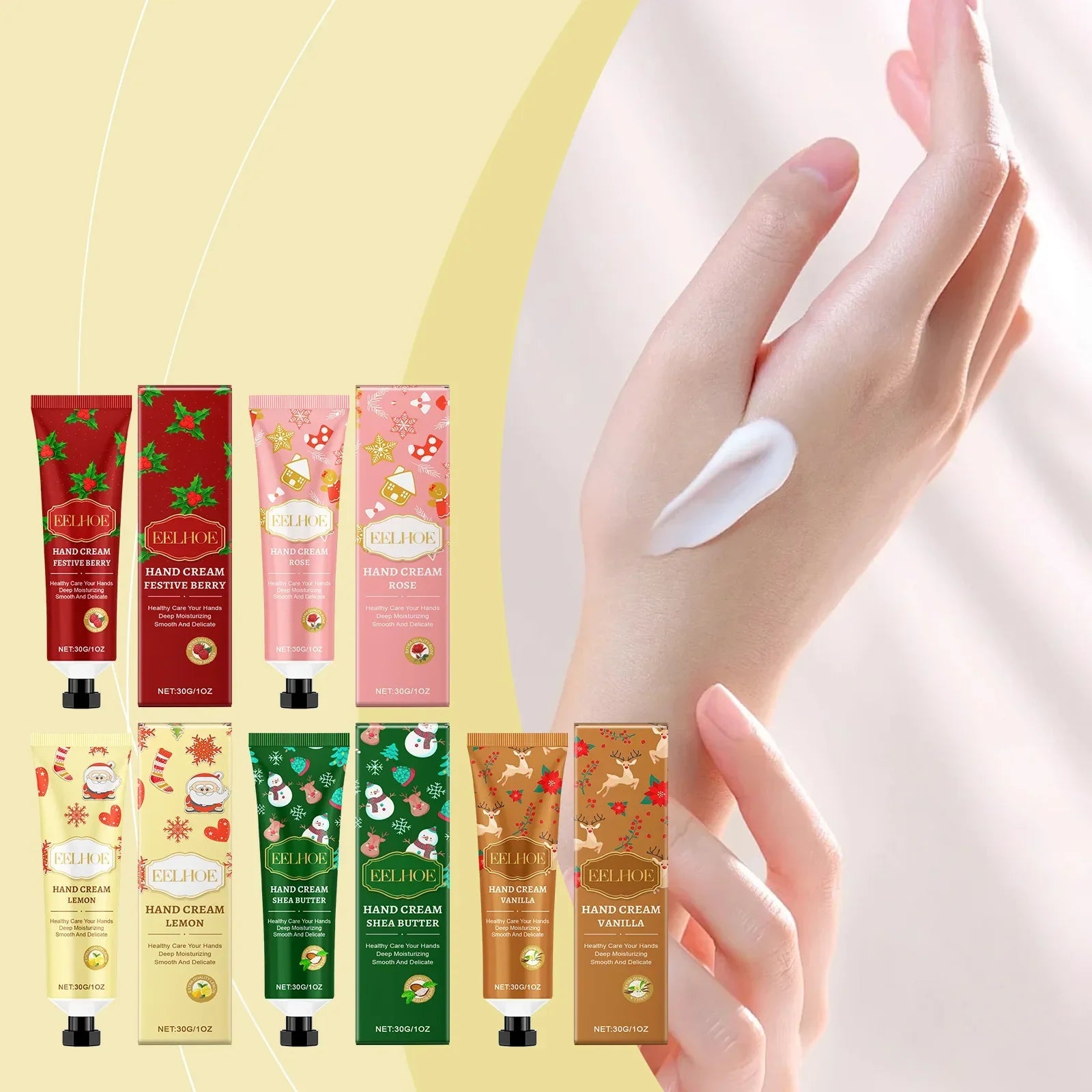 EELHOE Vitamin E Moisturizing Hand Cream – Skin Repair & Hydration Peaceful Pleasures Health and Wellness