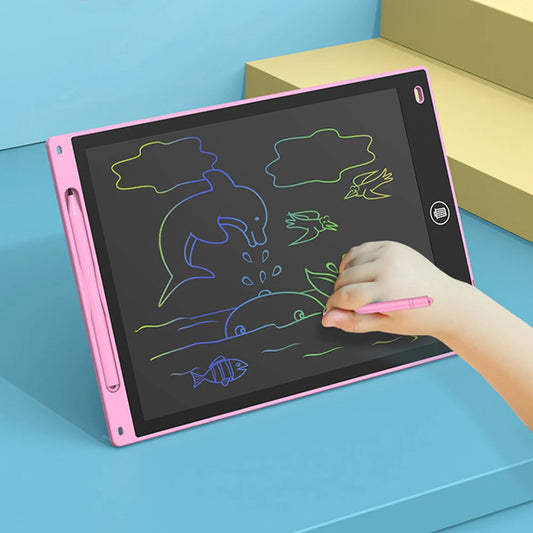 12" LCD Writing Tablet & Drawing Board for Kids – Erasable LCD Drawing Tablet Peaceful Pleasures Health and Wellness