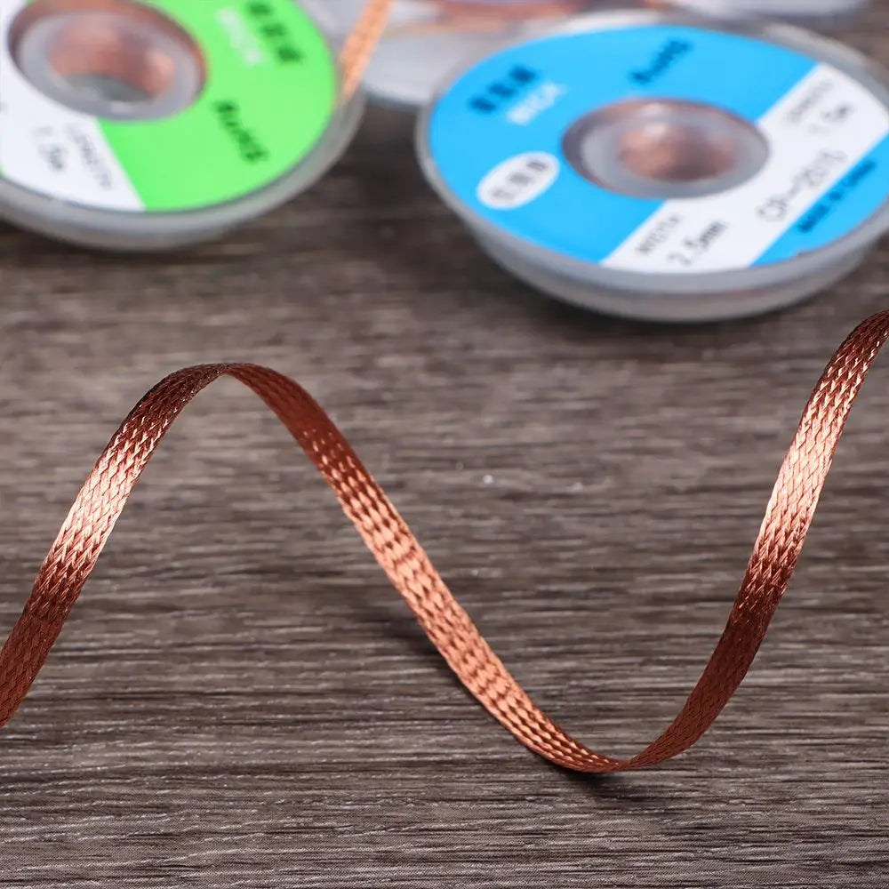 Copper Desoldering Wick Braid | PCB Solder Removal Wire