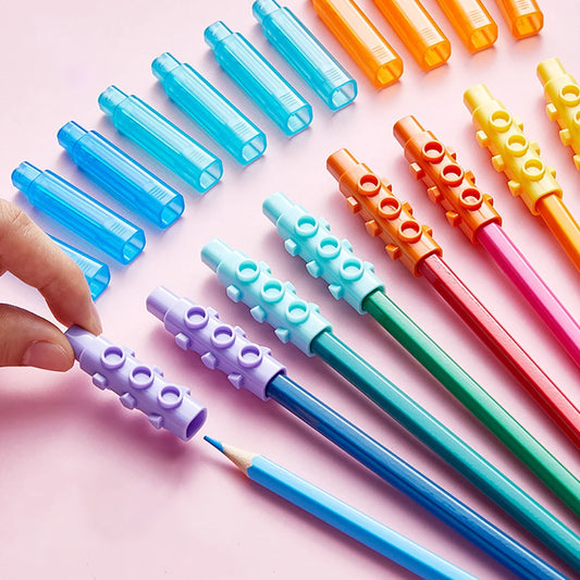 Student Pen Cap Protective Cover Grip Extension Rod Pencil Peaceful Pleasures Health and Wellness