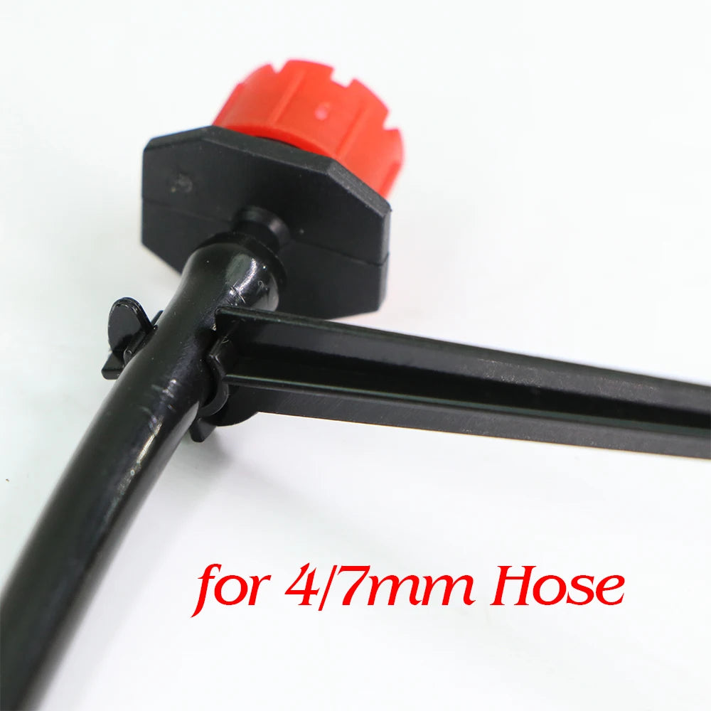 Garden Drip Irrigation Hose Holder Stakes – C-Type Ground Clips for 4/7mm Tubing Peaceful Pleasures Health and Wellness