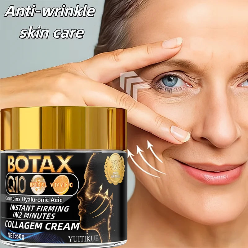 BOTAX Q10 Collagen Cream | Anti-Wrinkle Retinol & Vitamin C Anti-Aging Face Cream Peaceful Pleasures Health and Wellness