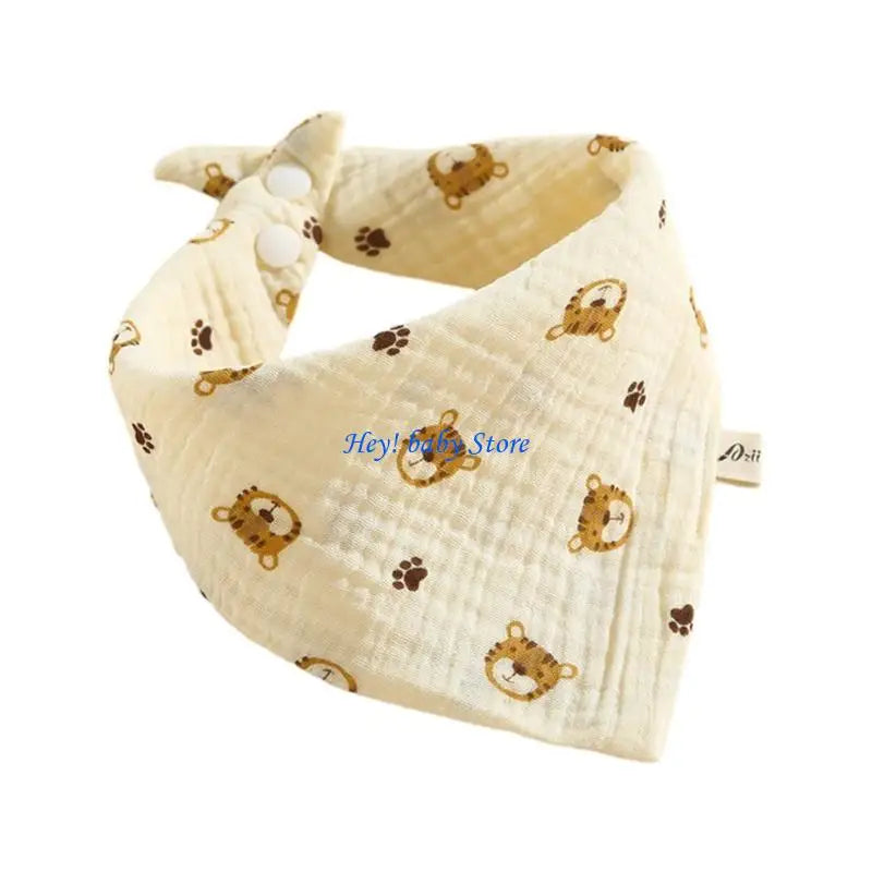 Cute Cotton Baby Bibs for Boys & Girls | Cartoon Teething Bibs