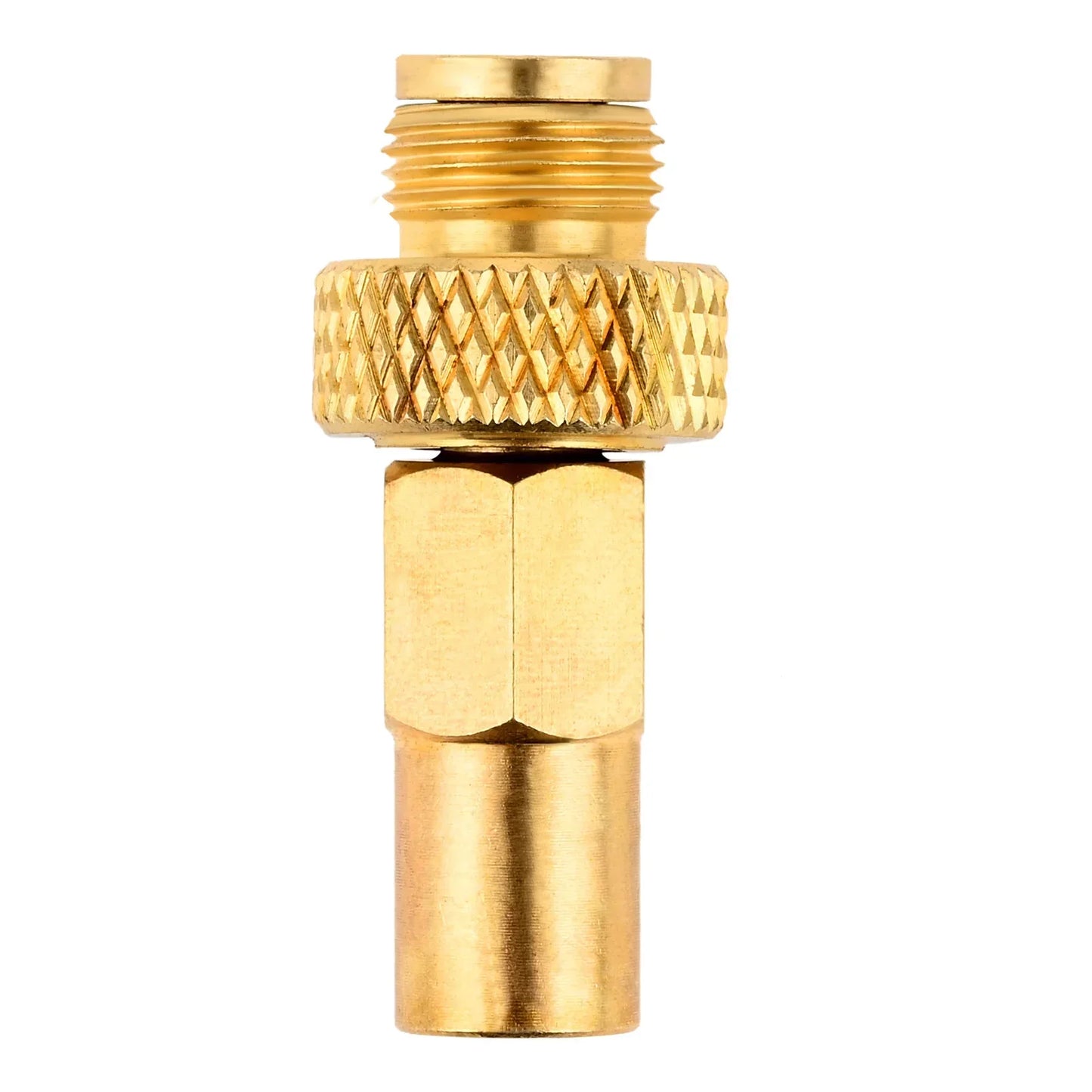 4-Pack Copper LPG Gas Valve Adapter – Universal Male Connector