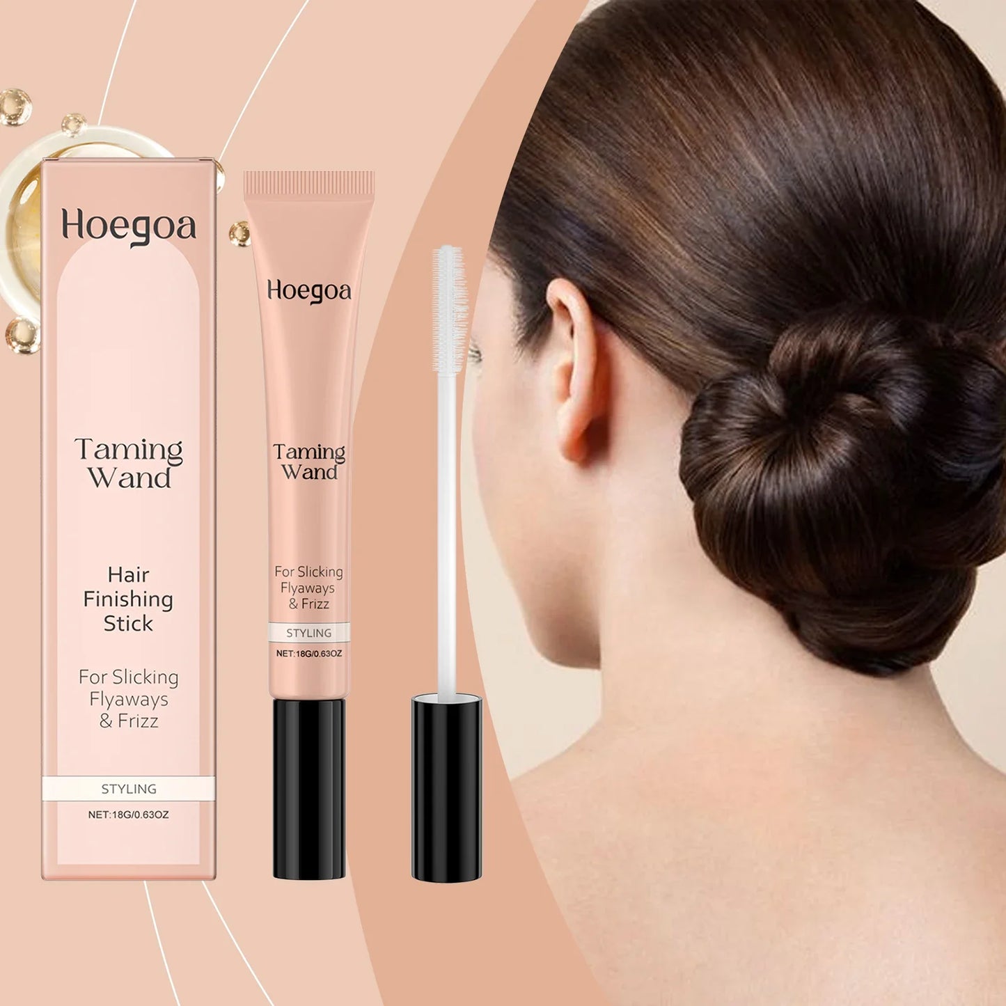 HOEGOA Hair Wax Stick – Edge Control & Frizz Taming Cream