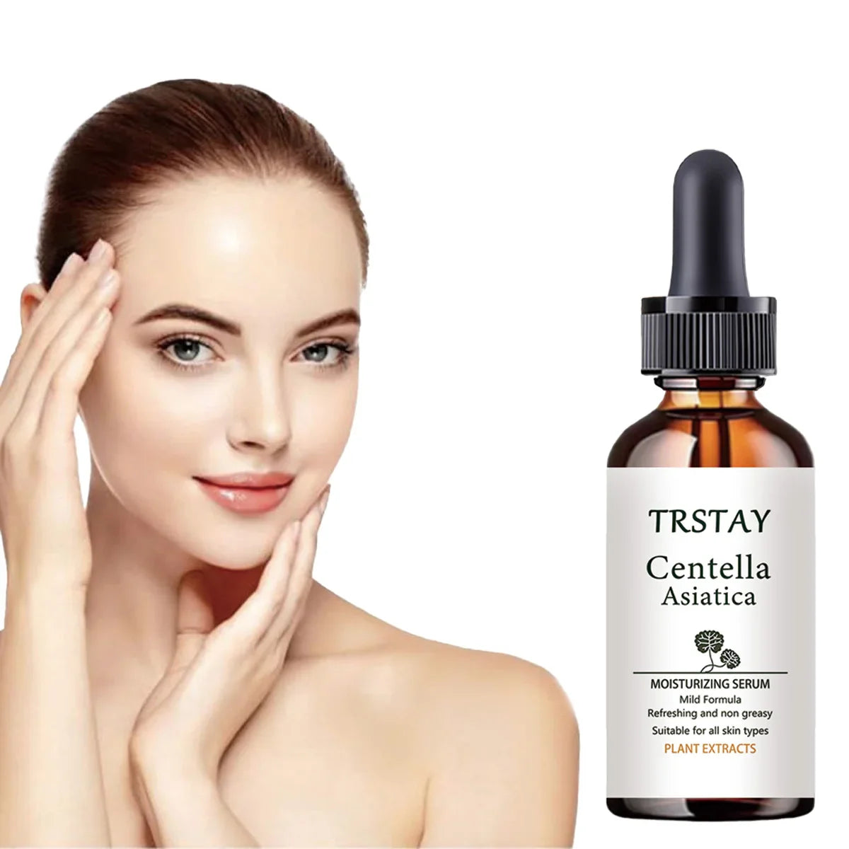 TRSTAY Centella Asiatica Face Serum – Pore & Brightening Essence