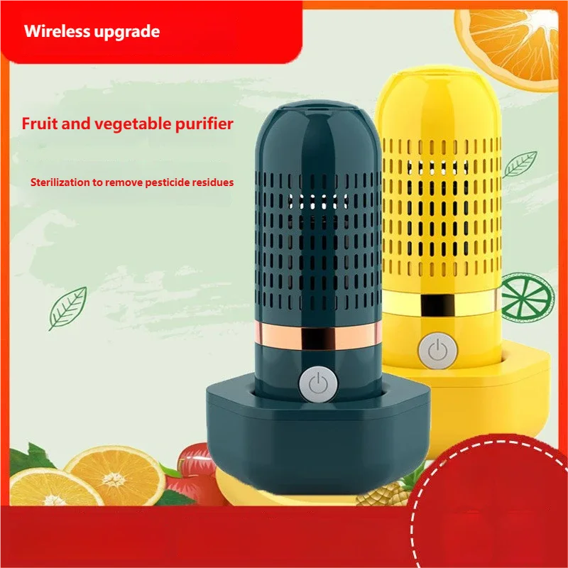 HOMEFISH Multifunctional 3000mAh Fruit And Vegetable Cleaning Machine - Portable Device for Cleaning Fruits And Veggies Peaceful Pleasures Health and Wellness