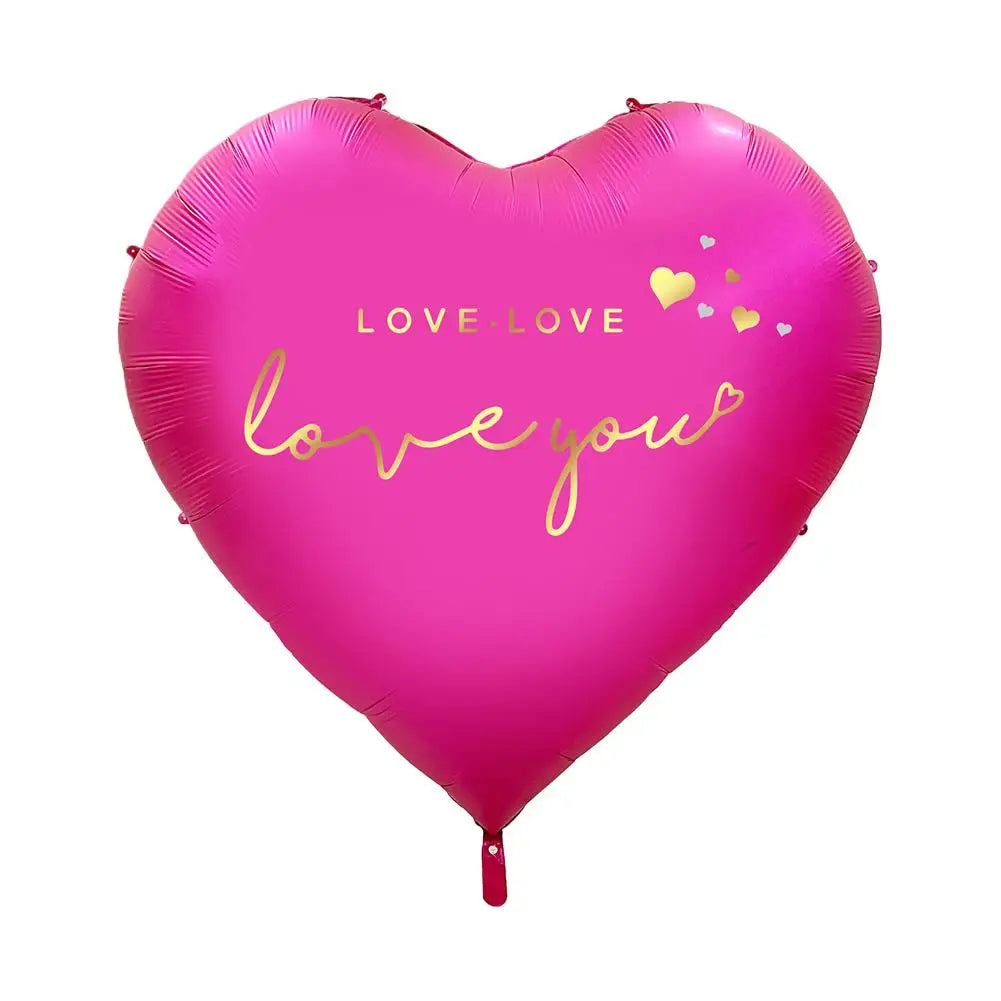 63-Inch Heart Foil Balloon | Wedding & Valentine Party Decor