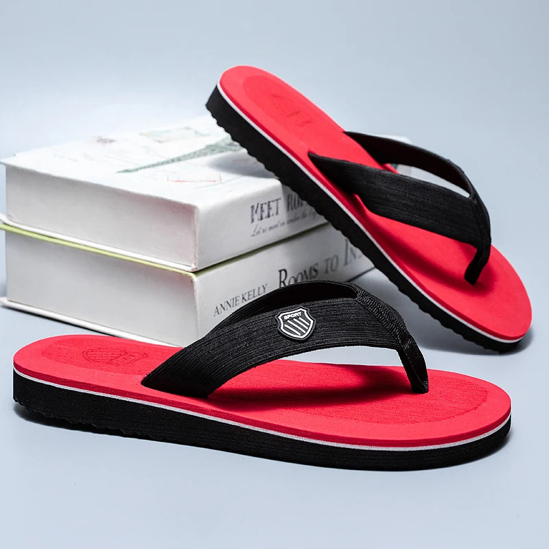 Men's EVA Flip Flops – Non-Slip Beach & Indoor Slippers