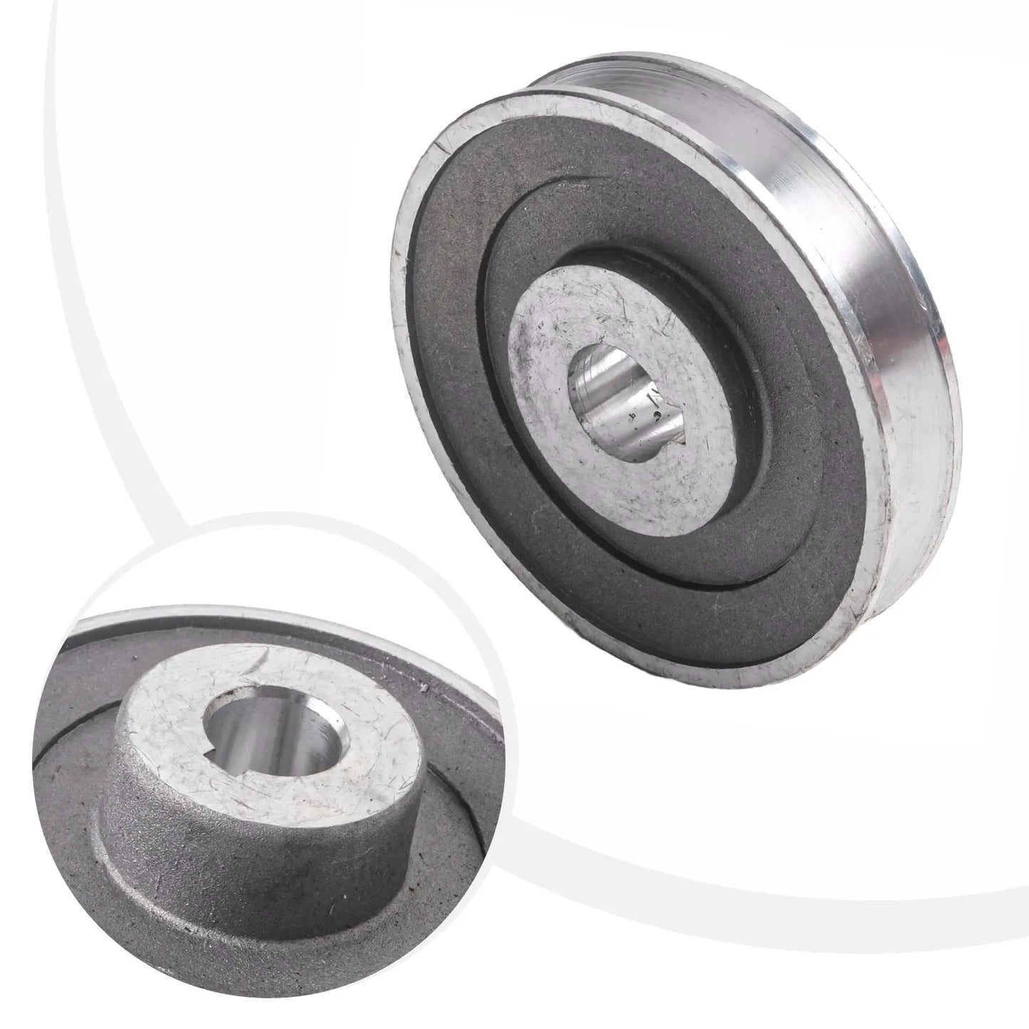 Aluminum Single Groove V-Belt Pulley | A-Type Air Compressor