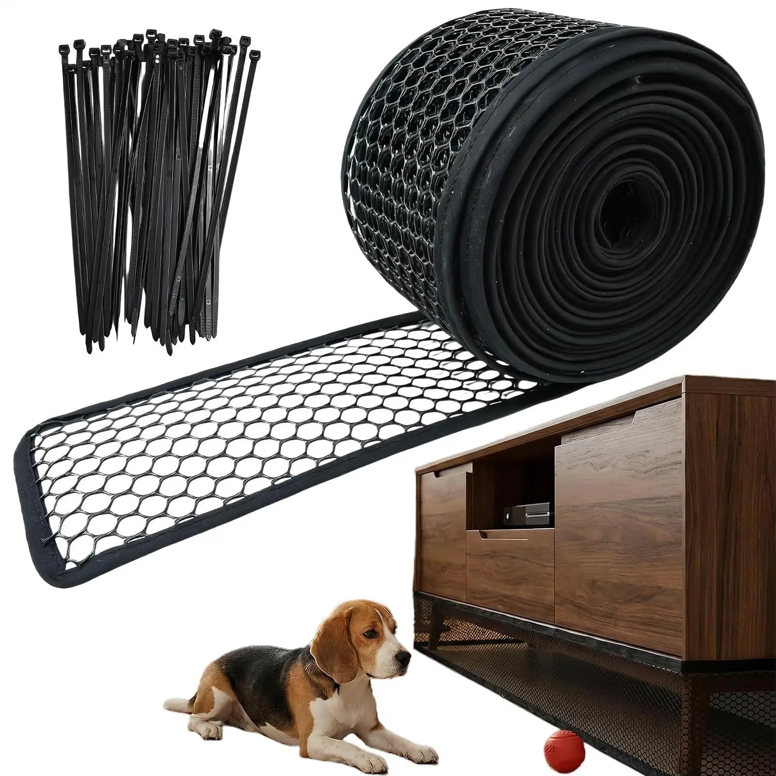 Under Couch Blocker for Kids & Pets – Cuttable Nylon Barrier Furniture Barrier Blocker Peaceful Pleasures Health and Wellness