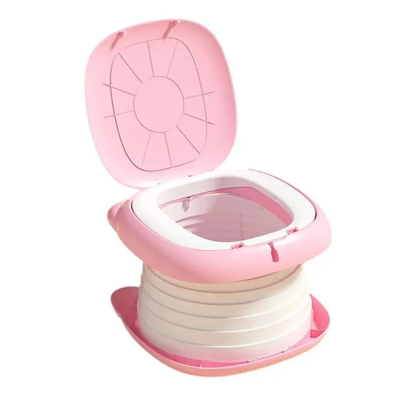3-in-1 Foldable Baby Potty Training Chair | Portable Travel Toilet