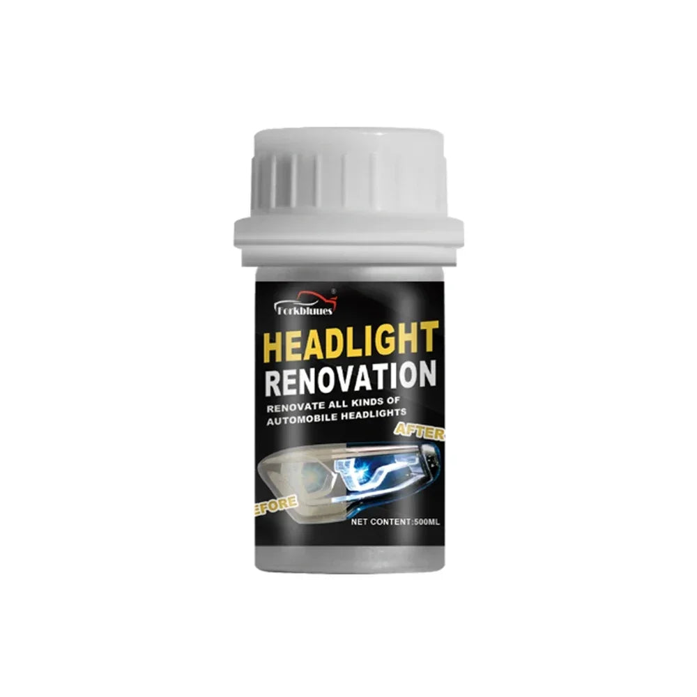 800ml Headlights Liquid Polymer Headlight Chemical Polish Repair Fluid Refurbishment Scratch Repair Polishing for Motorcycle Peaceful Pleasures Health and Wellness 50ml