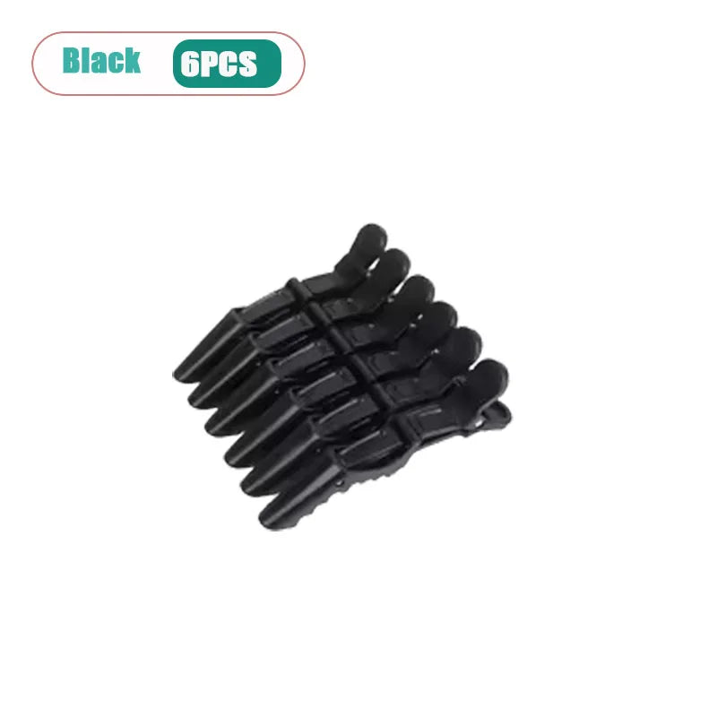 6-Pack Duckbill Hair Clips – No-Trace Salon Sectioning Clips