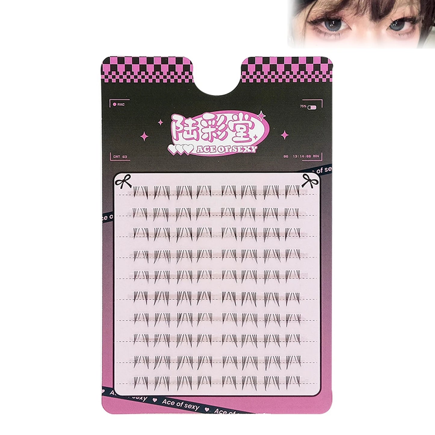 6-7mm Air Lower Eyelashes Fairy Fake Lashes Segmented Natural Under Lashes Manga Bottom Lashes Makeup Eyelash Makeup Tool Peaceful Pleasures Health and Wellness style 1