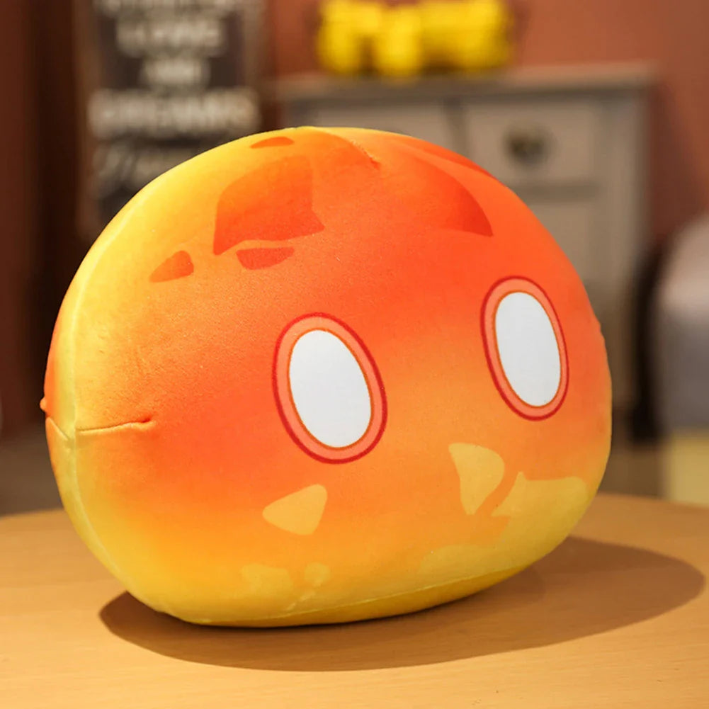 Genshin Impact Slime Plush Pillow – Soft Anime Hugging Toy