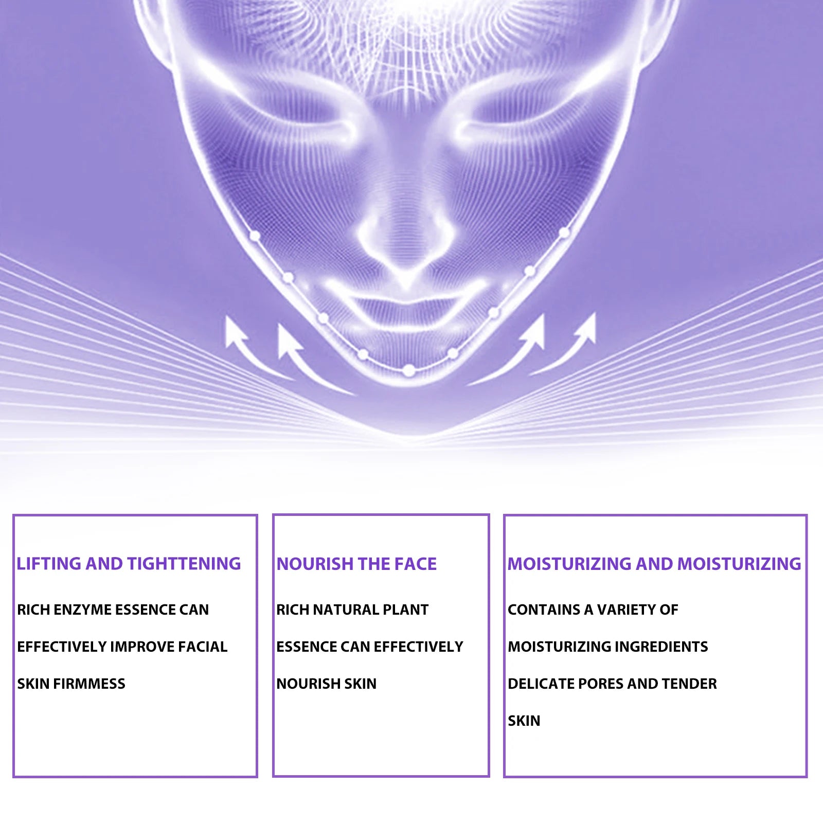V-Shape Face Firming Cream – Jawline Lift & Double Chin Peaceful Pleasures Health and Wellness