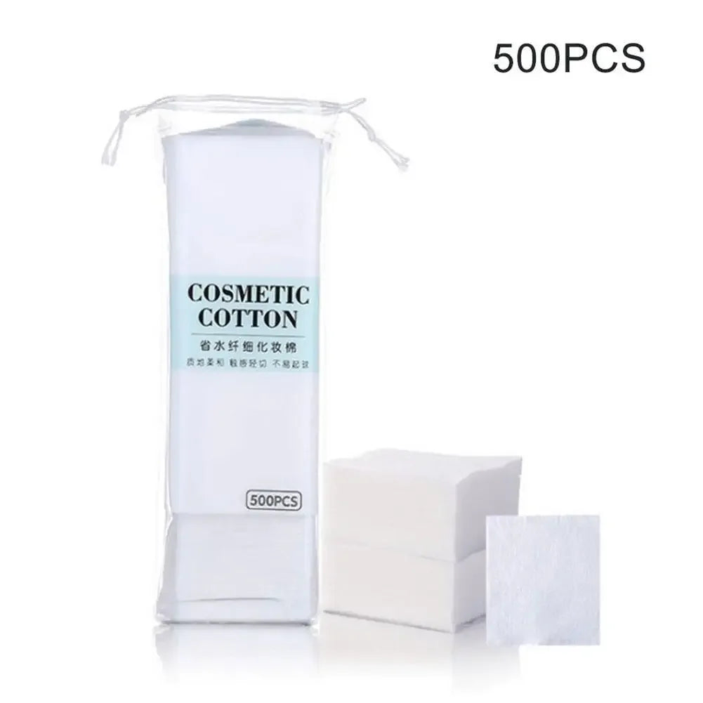 500/600pc Pearl Cotton Pads – Thick Makeup Remover Pads