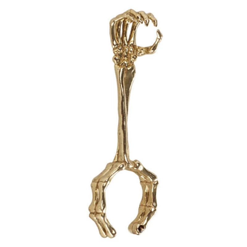 1pc Smoking Accessories Rings Cigarette Holder Metal Finger Clip Smoke Rack Cool Gadgets for Men Gifts Smoker Tools Peaceful Pleasures Health and Wellness Gold