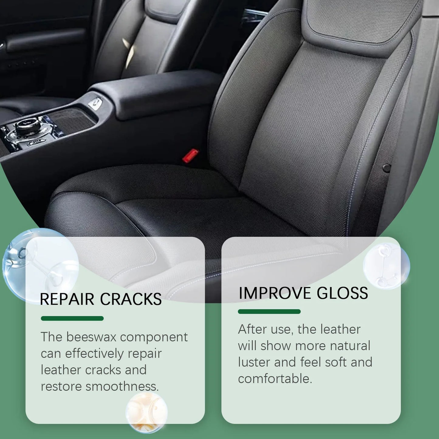 Leather Care Cleaning Cream – Clean, Polish & Restore Leather