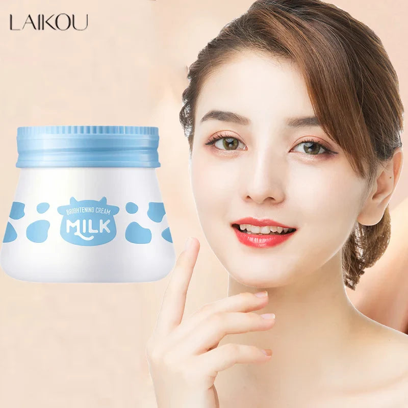 LAIKOU Milk Brightening Cream – Whitening & Hydrating Face Cream