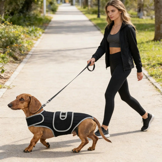 Adjustable Dog Back Brace Spinal Support Harness | Small Breeds Dog Support Harness Peaceful Pleasures Health and Wellness