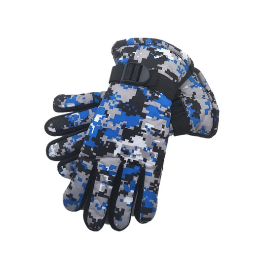 Kids Winter Ski Gloves & Warm Mittens | Boys Girls Ages 7–13 Kids Ski Mittens Peaceful Pleasures Health and Wellness
