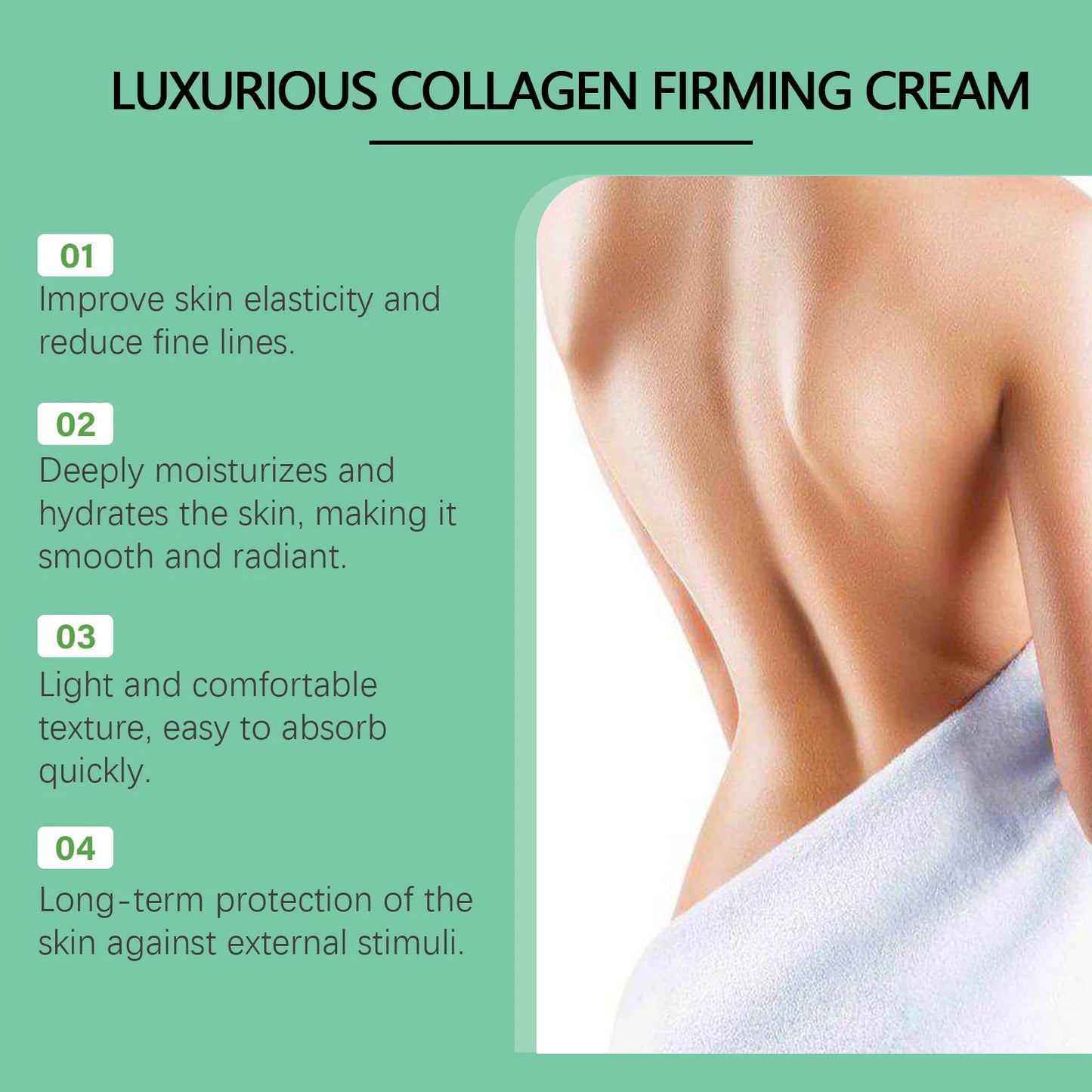 Collagen Firming Body Cream – Tighten, Lift & Even Skin Tone