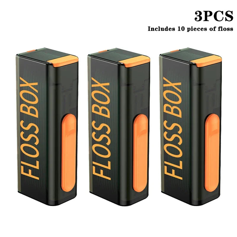 Portable Floss Dispenser Box – Auto Pop-Up | 20 Pcs Set