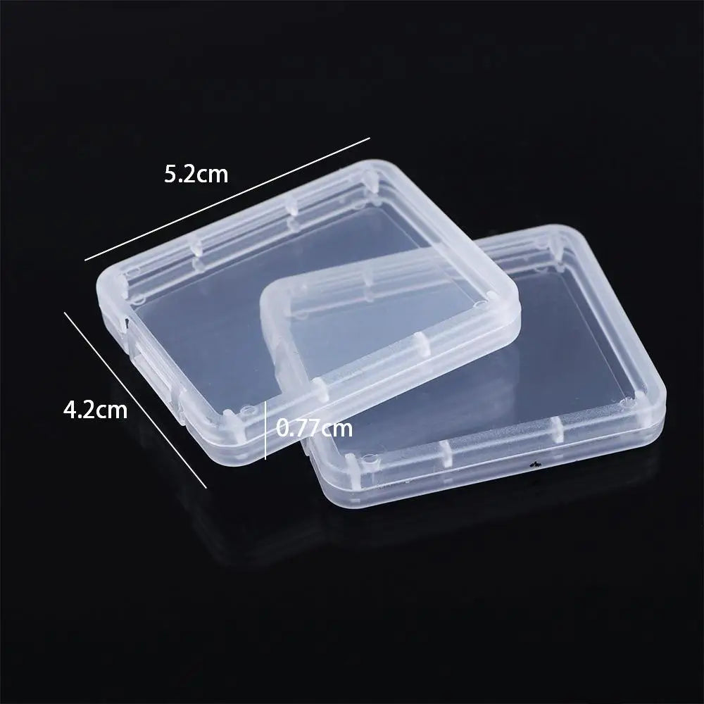Anit-Lost Cards Accessories Practical Portable Plastic SD Card Holder Memory Card Box Memory Card Cases Protective Case Peaceful Pleasures Health and Wellness