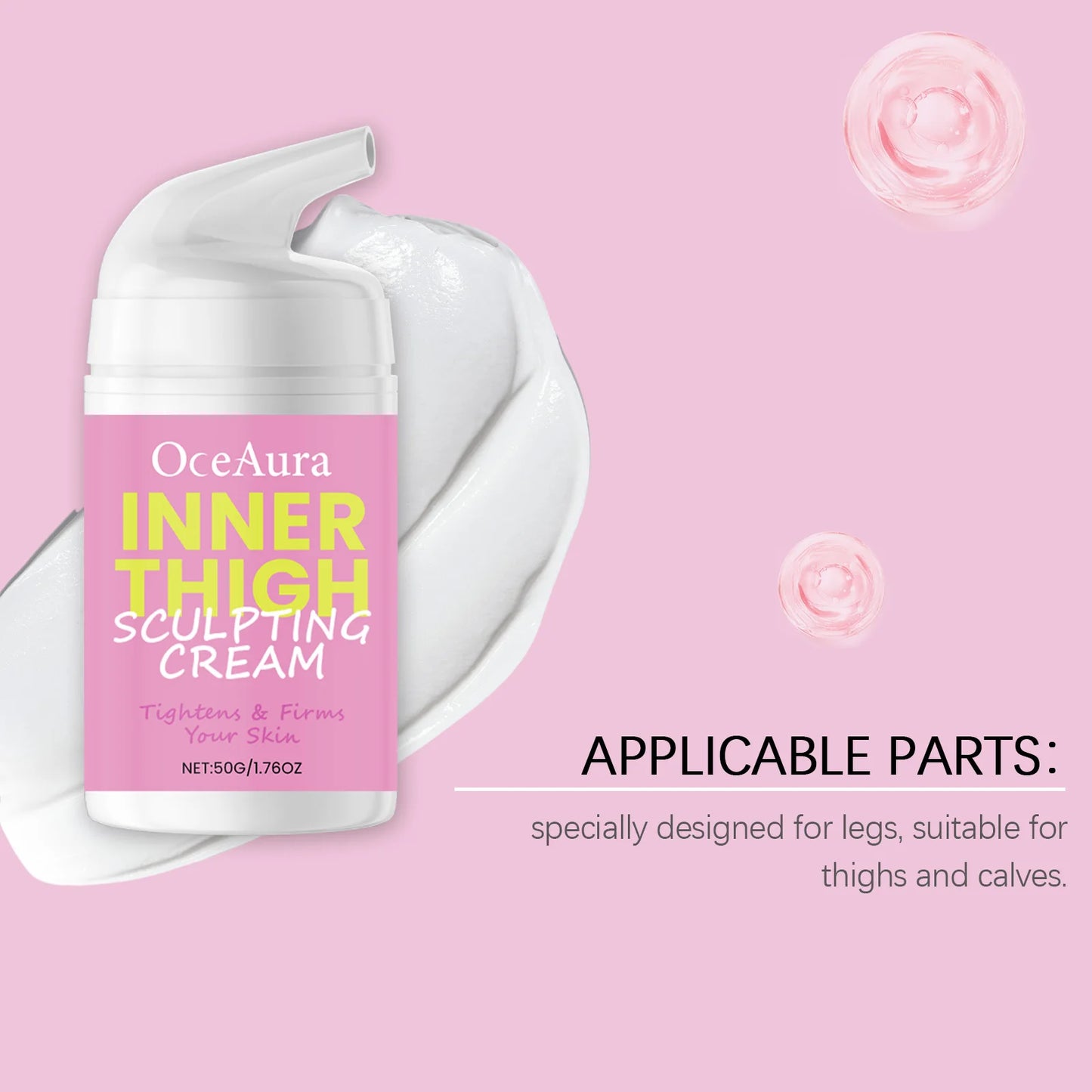 OceAura Leg Firming Cream 50g – Tighten & Moisturize Skin