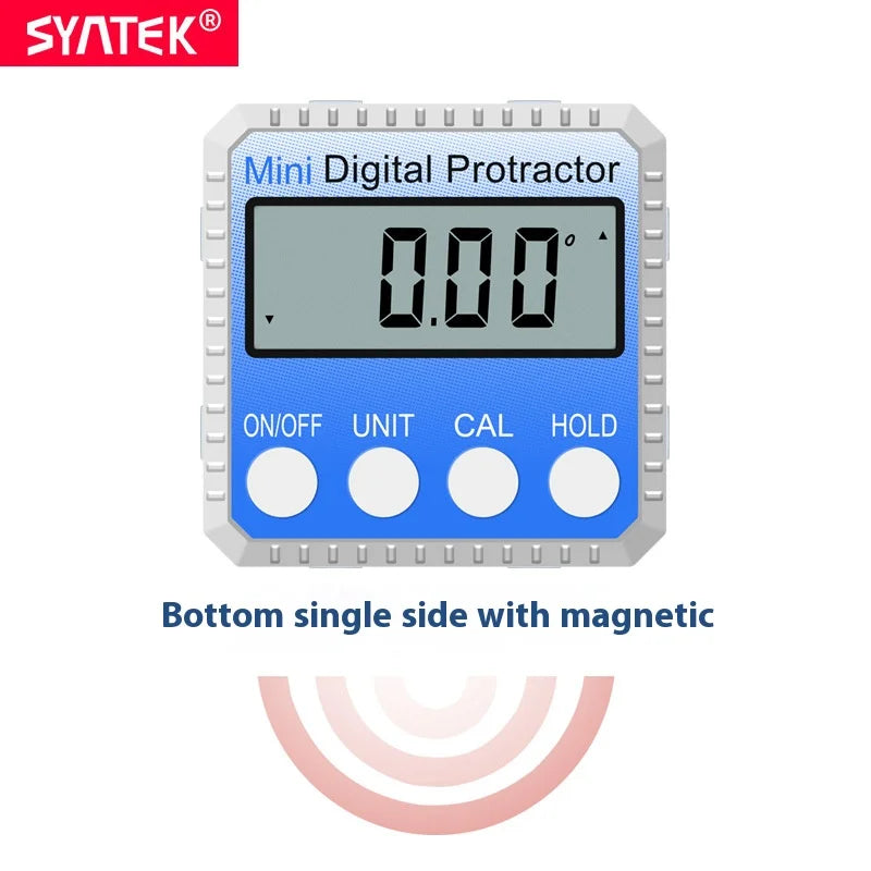 Digital Inclinometer, Level Meter, 360 High-Precision Leveling Ruler, Inclinometer, Tilt Box Peaceful Pleasures Health and Wellness