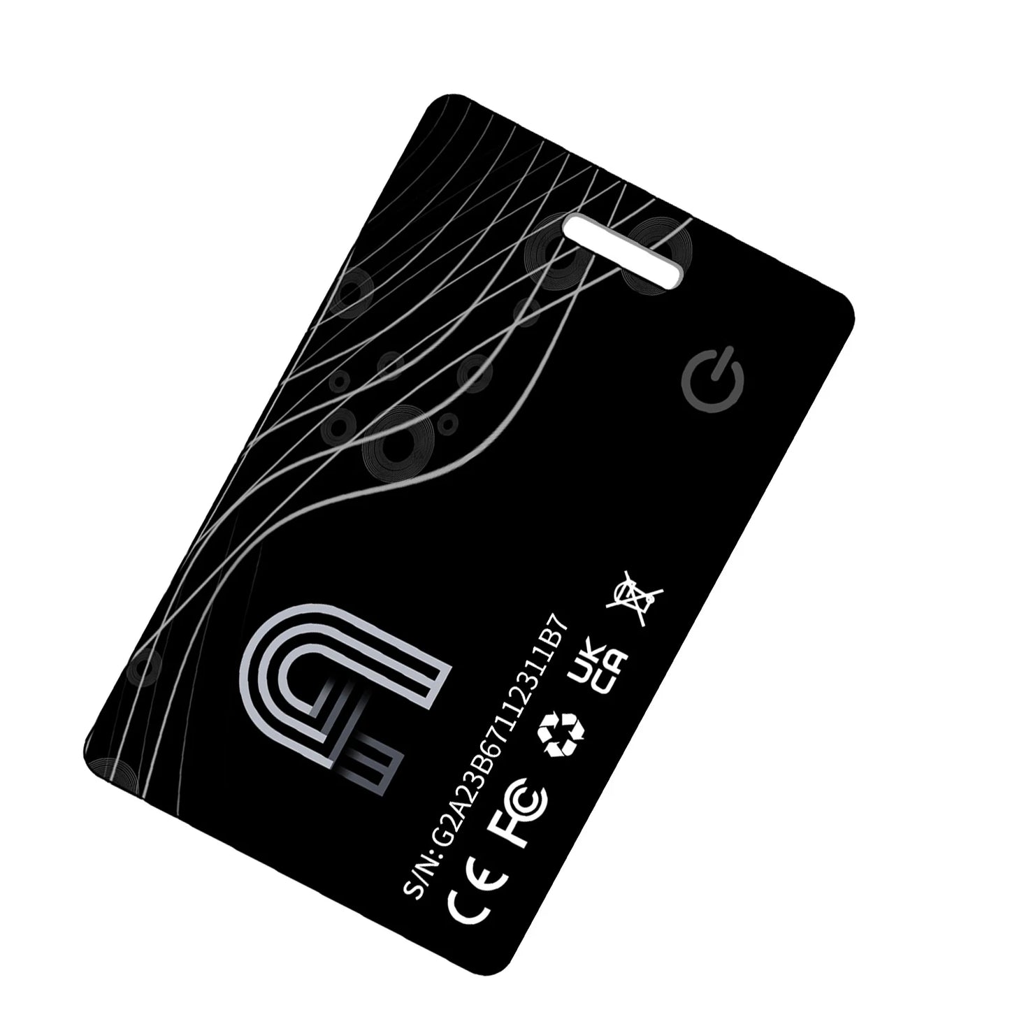 Ultra-thin Wireless Charging Wallet Card Bluetooth GPS Tracker Smart Tag Work with Apple Find My Location Wallet Finder for IOS Peaceful Pleasures Health and Wellness Charging A2-1PC