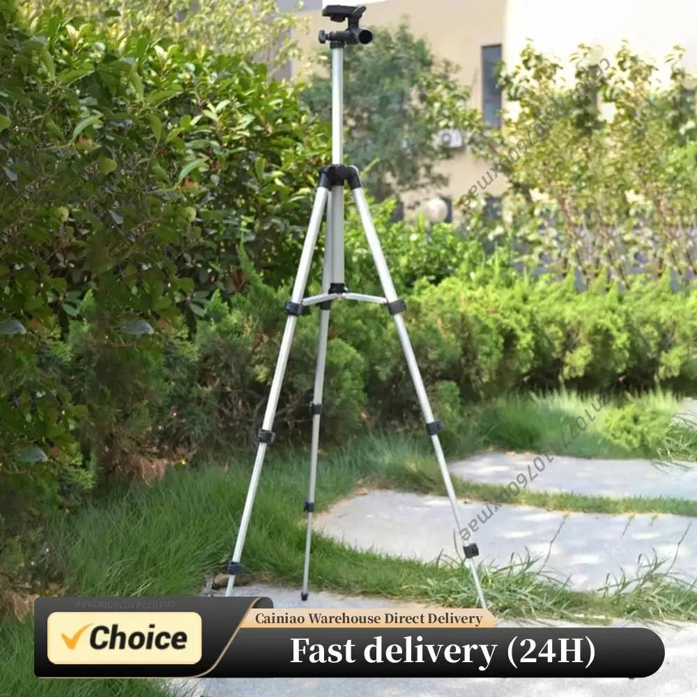 1M Laser Level Tripod with diagonal 5/8" Adapter Adjustable Height Thicken Aluminum Tripod Stand For Self leveling Tripod Peaceful Pleasures Health and Wellness Default Title