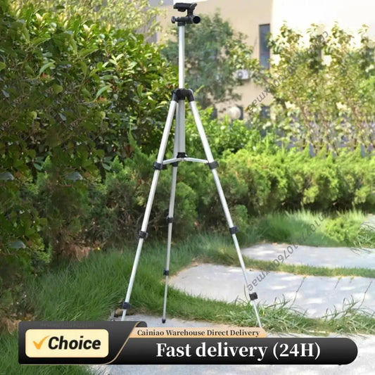 1M Laser Level Tripod with diagonal 5/8" Adapter Adjustable Height Thicken Aluminum Tripod Stand For Self leveling Tripod Peaceful Pleasures Health and Wellness Default Title