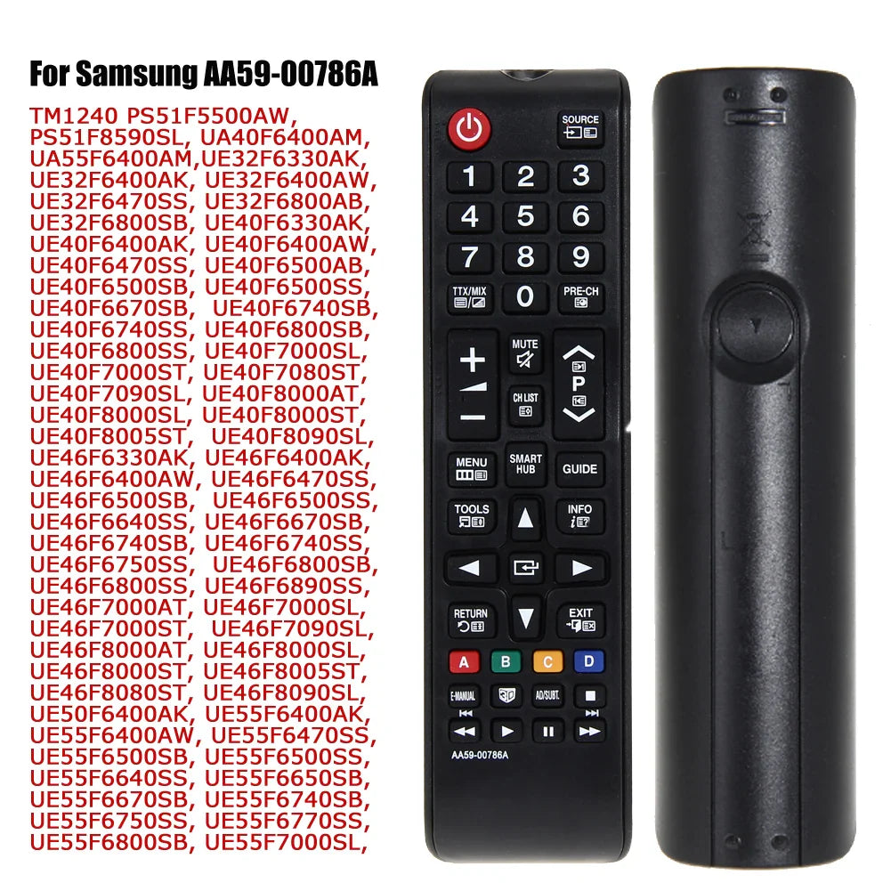 Samsung Smart TV Remote Control Replacement AA59-00786A