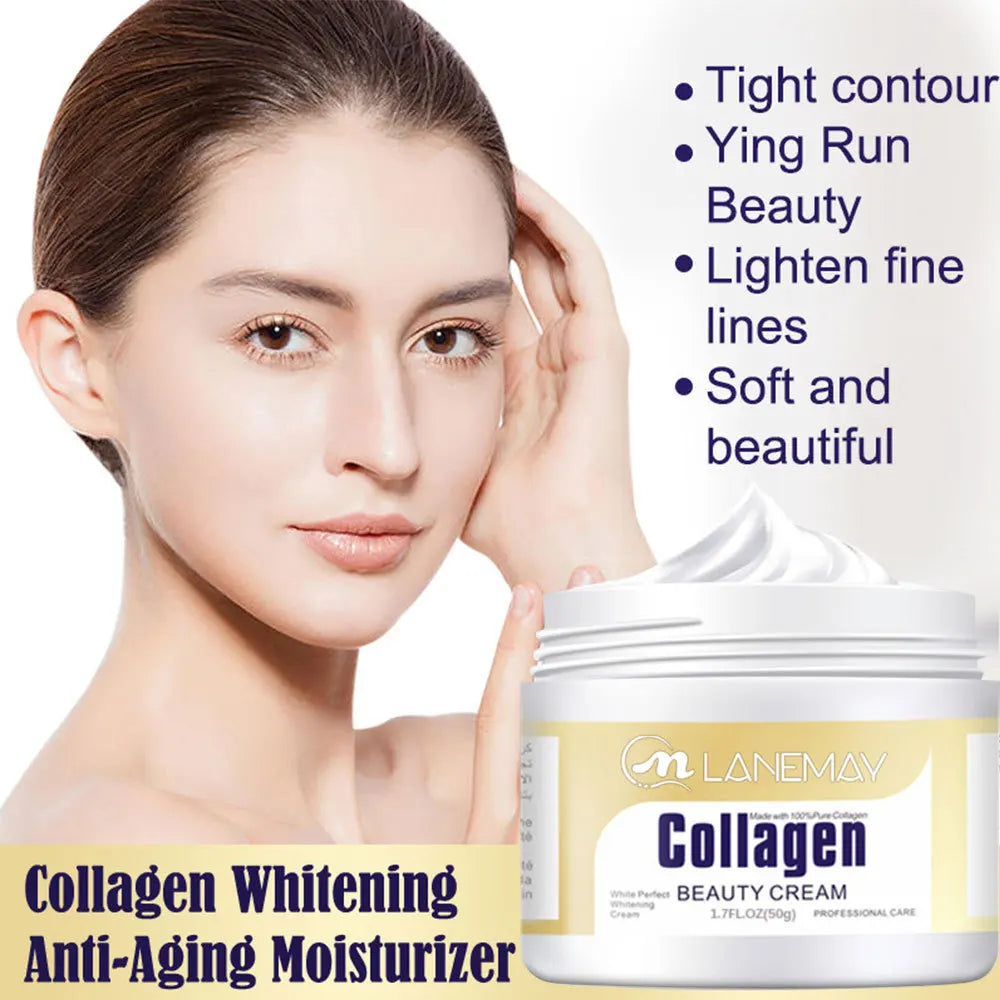 Collagen Face Cream 50g | Anti-Aging Moisturizer for Women
