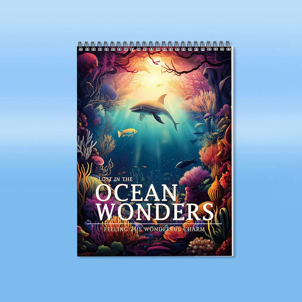 Unstress DIY Creative Coloring Notebook Puzzle Drawing Adult Relaxing
