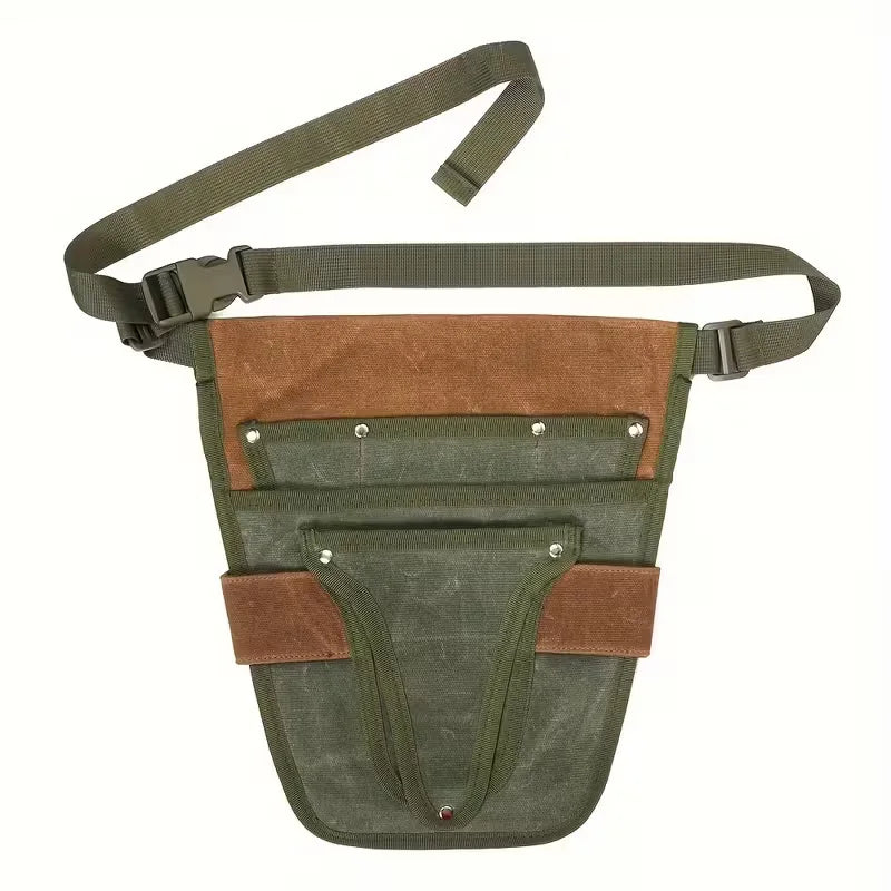 Waterproof Gardening Tool Waist Bag | Canvas Storage Bag