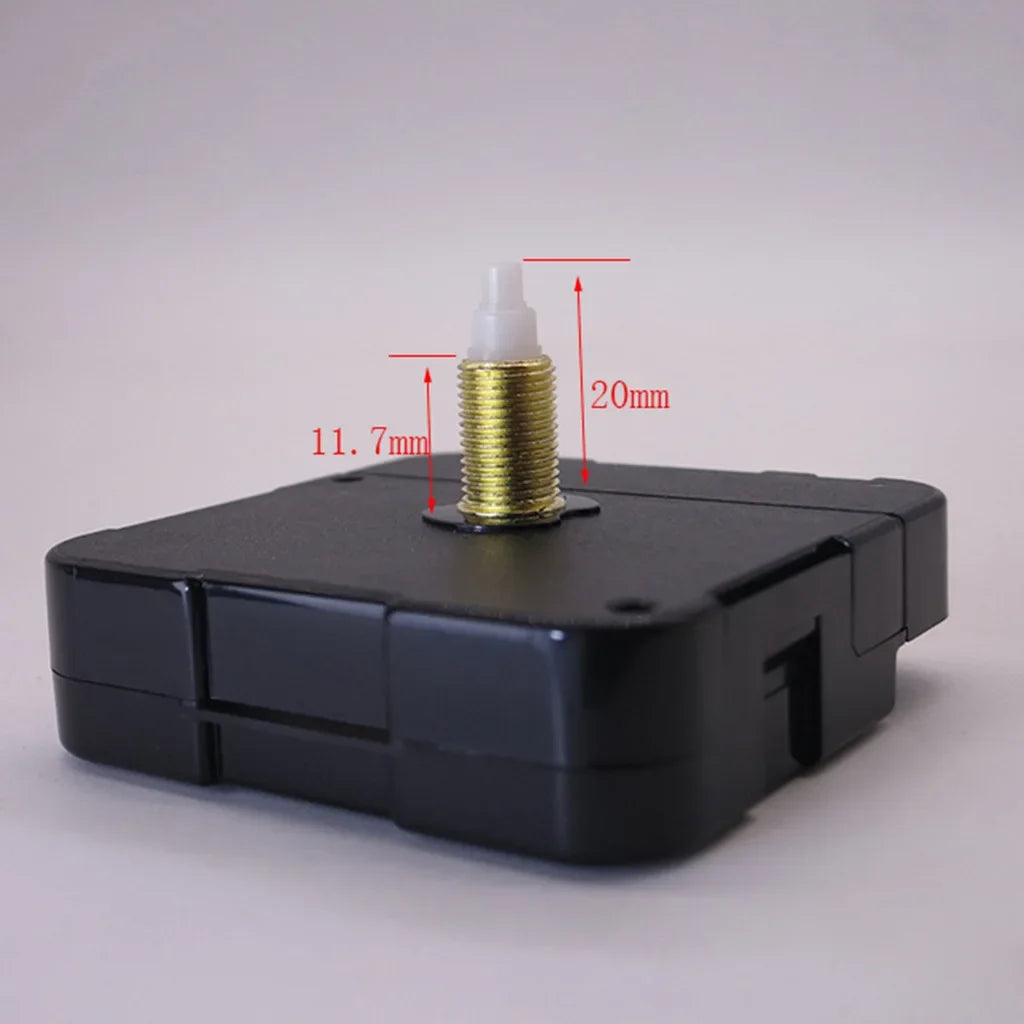 DIY Wall Clock Replacement Movement Parts Repair Quartz Time Hands Clock Motor 20mm Maximum Dial Thickness 31mm Shaft Length Peaceful Pleasures Health and Wellness