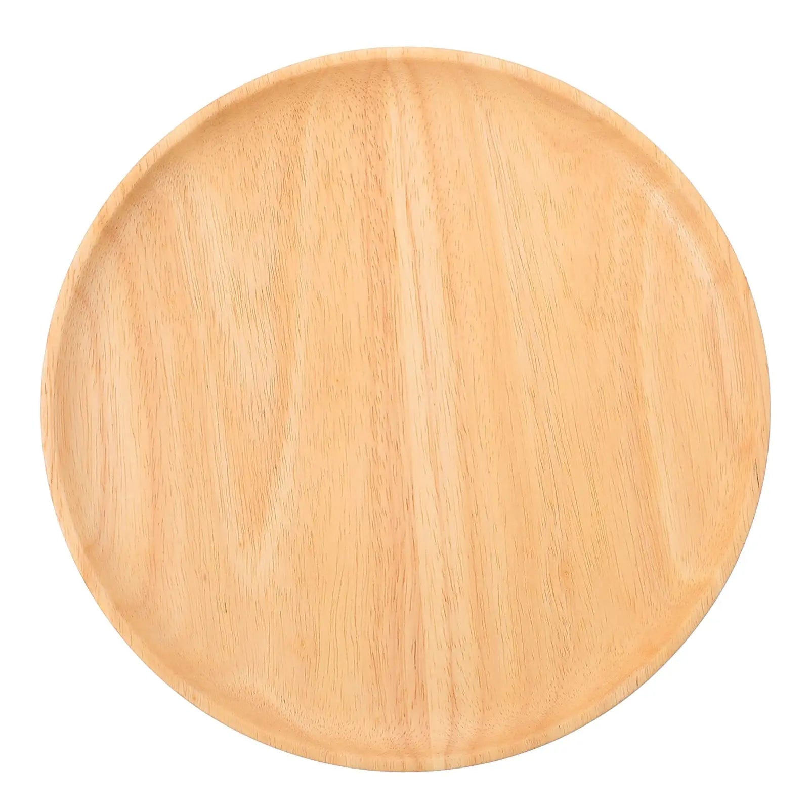 Wooden Storage Plates Multi-use Serving Tray for Fruits Snacks Desserts Decor Easy to Clean Versatile Food Serving for Every Occ Peaceful Pleasures Health and Wellness