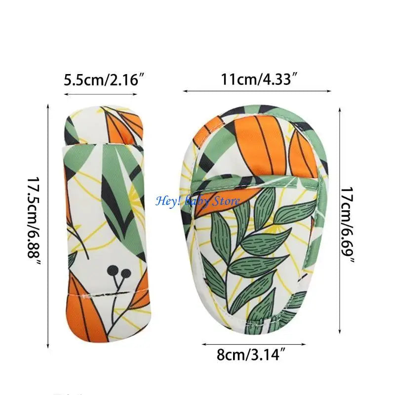 Baby Seat Belt Covers – Soft Cotton Pads for Car & Stroller